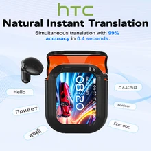 Translator HTC NE20 New Bluetooth 6.0 Wireless Headphones Translation Earphones IPX4 Waterproof Rating Long Battery Life - Trending Best Selling Aliexpress Dropshipping Products Product September 2026