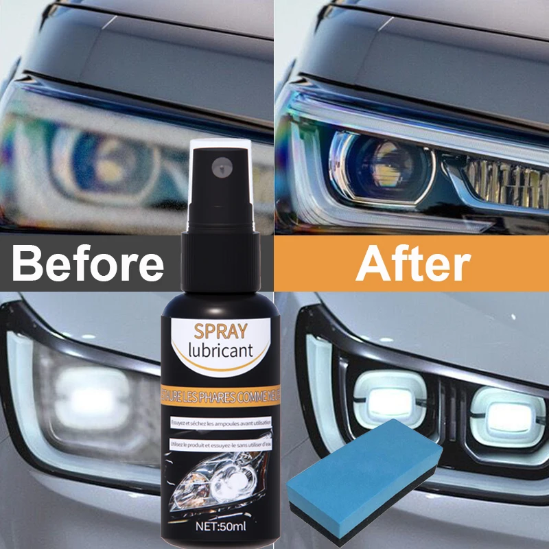 Car Headlight Polishing Agent Scratch Remover Repair Fluid Headlight