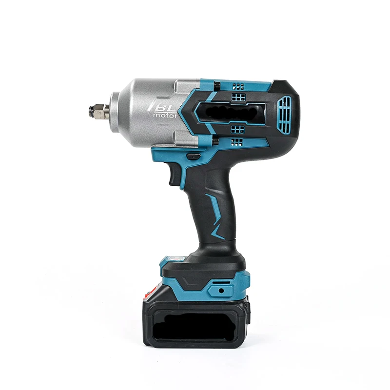 Heavy Electric Brushless Impact Wrench Cordless High Torque 18v 20V 650nm 1000nm 1300nm  M14-M30 1/2  