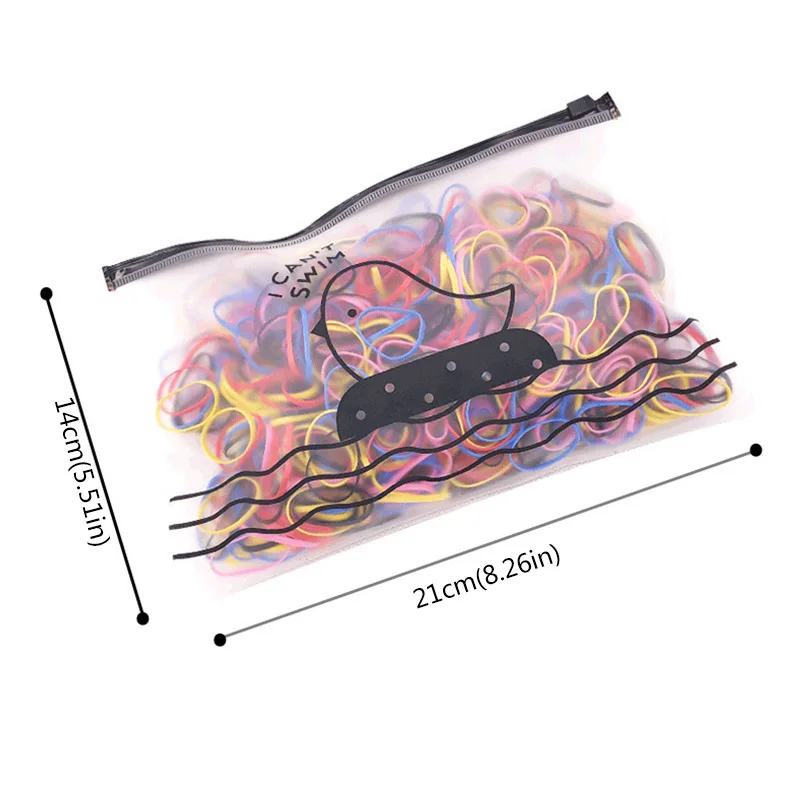 2000pcs/Set Small Ring Hair Bands Candy Color Elastic Rubber Bands Kids Ponytail Holder Hair Ropes hair accessories hair bands hair ties