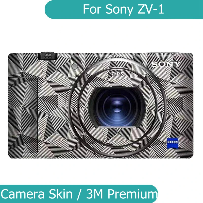 ZV1 Camera Sticker Coat Wrap Protective Film Body Protector Skin For Sony ZV-1 ZV 1 light stand