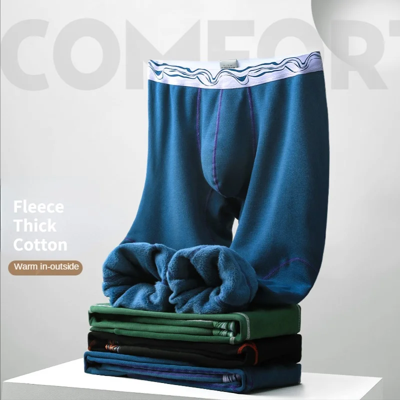 Intimo Termico Uomo Inverno Mutandoni Jeans Pantaloni Uomo In Pile Mutande Uomo Spesso Lucky John Mens Zone Uomo Gelo