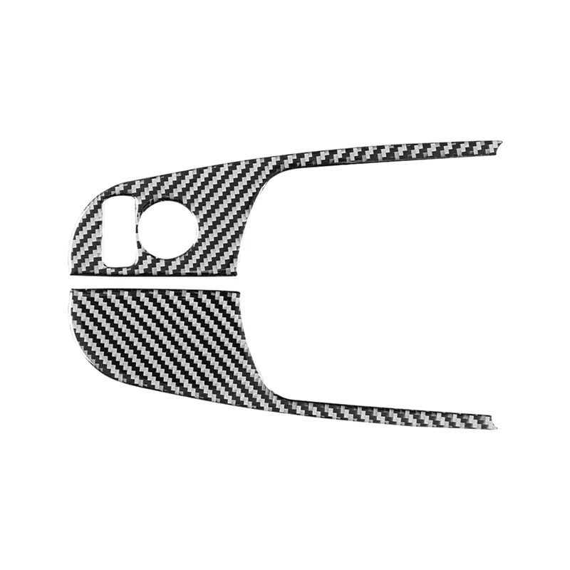 

Регулировочная панель для зеркала заднего вида, отделка крышки, наклейка, украшение из углеродного волокна для Nissan X-Trail 2014-2018