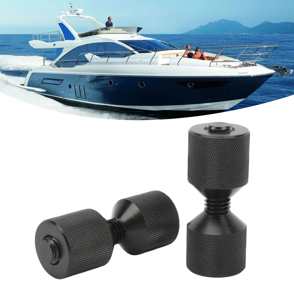 Perno Di Allineamento Flangia 2 Fori In Alluminio 6061 | 1-1/8'' Nero Per Allineamento Tubi - Foto 7