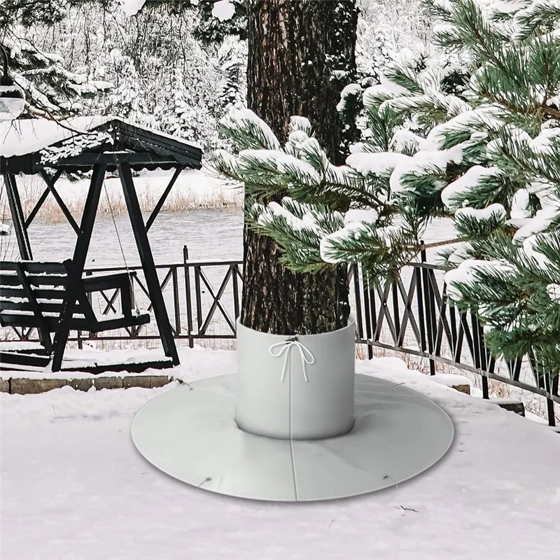 Palm Tree Root Protectors,3 Layers Tree Root Freeze Protectors With Ground Nails,Winter Frost Covers Outdoor-Y78A