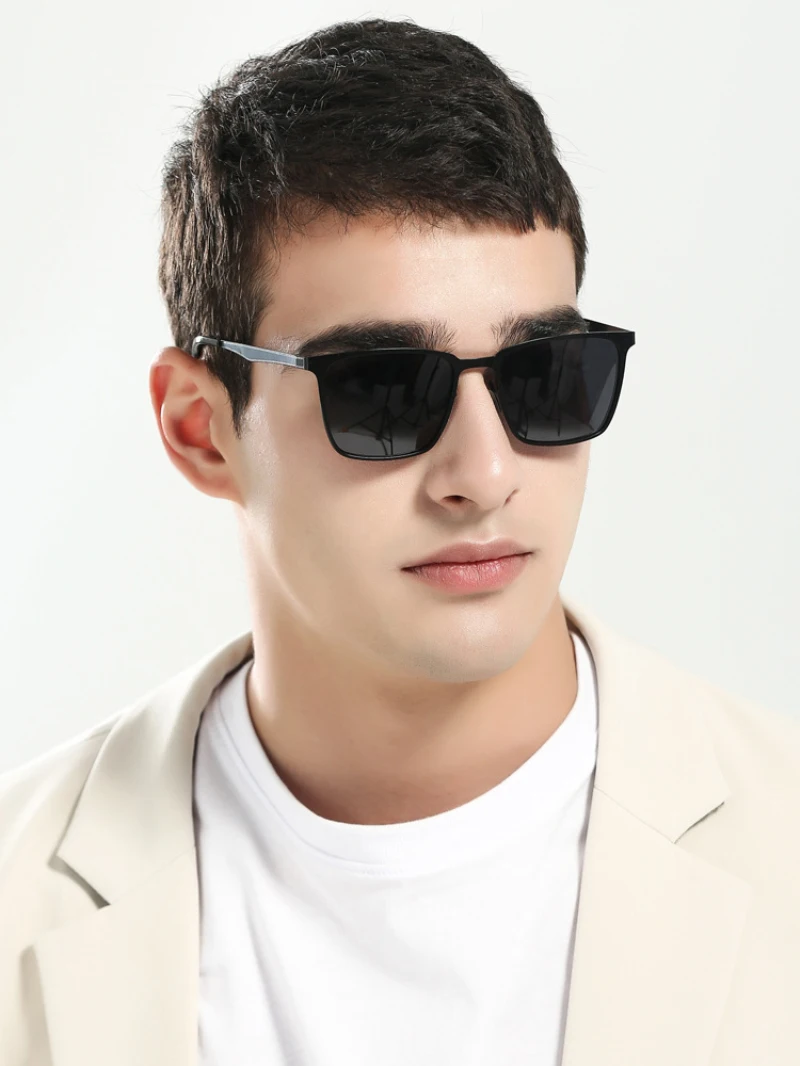 Nyaste Polarized Sungl Square Frame Herr Dam Sun Gl Brand Design Classic Gl Resor Fiske Cykling_voghion.com