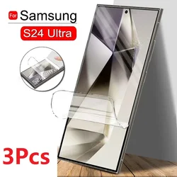 3 - Pack Hydrogel Screen Protector Film - Hydrogel Film (For Galaxy S23 FE)