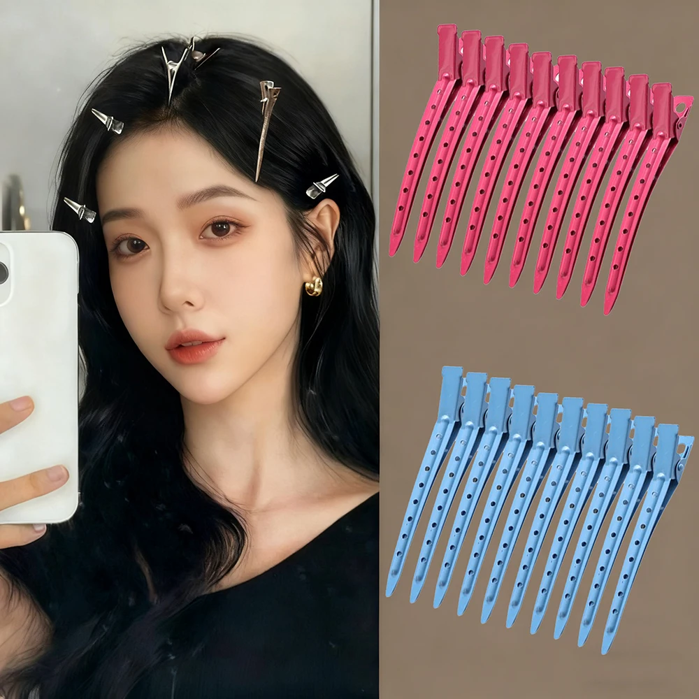 곱슬머리용 헤어핀 바레트 다용도 헤어 스타일링 클립 푹신한 헤어 루트 바레트..
