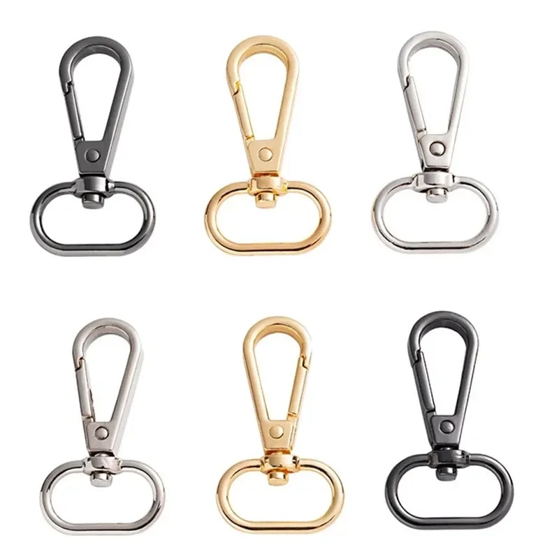 1/5Pcs Metal Bags Strap Buckles Lobster Clasp Collar Carabiner Snap Keychain Hook Outdoor Tools Accessories keychain key ring,grappling hook,belt buckle accessories
