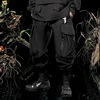 11 BYBB'S DARK Techwear Cargo Pants Men Hip Hop Big Pockets Joggers Trousers Elastic Waist Ribbon Harajuku Streetwear Pant Male 5