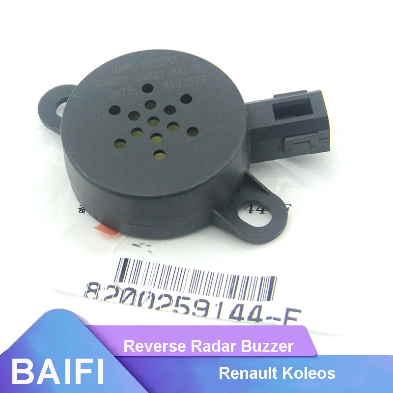 BAIFI Reverse Radar Buzzer Parking Warning Horn Alarm T98Q1 5RL0B 8200259144 For Renault Koleos SM7