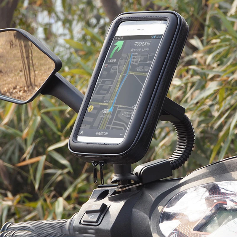 Porta cellulare moto con ricarica wireless