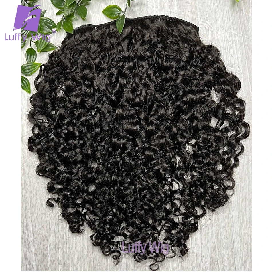 

Afro Kinky Clip In Human Hair Extensions Brazilian Remy Hair Kinky Curly Clip Ins Bundles 70 100g/set For Black Women Luffy