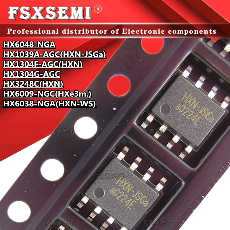 10pcs-HX6048-HX1304G-HX6048-NGA-HX1039A-AGC-HXN-JSGa-HX1304F-AGC-HXN ...