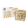 Safe Box Treasure 3D Wooden Model Locker Kit DIY Coin Bank Mechanical Puzzle Brain Teaser Projects For Adults and Teens 6