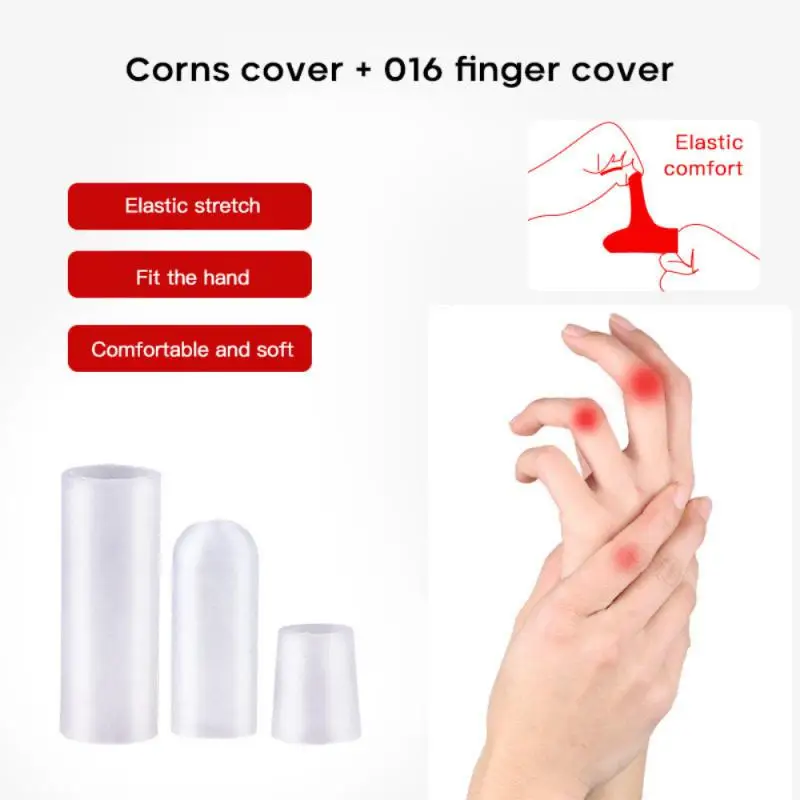 

Finger Holder Non-slip Fingers Sleeve Anti-pain Care Set Finger Tip Work Anti-wear Writing Loss Ache Hands Holders Light