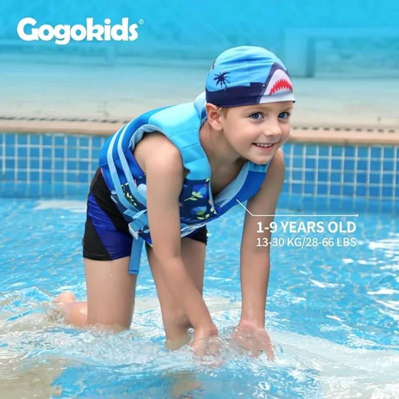 Children Swimming Life Jaket with Adjustable Seat Belt Lightweight Diving Swimming Equipment Life Vests for Children life jacket