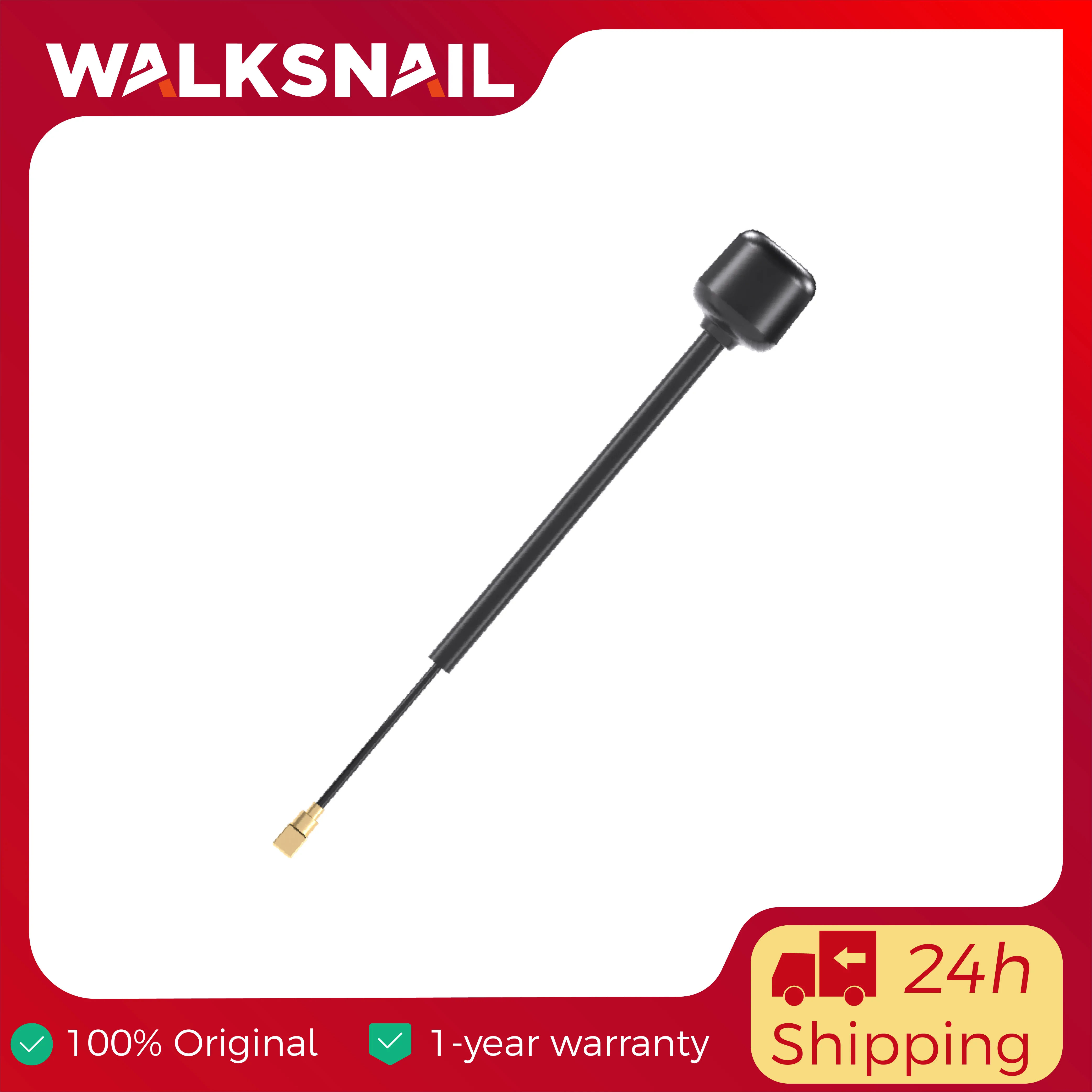 Antena VTX Walksnail GT2 5.8G LHCP MMCX 140mm pentru FPV