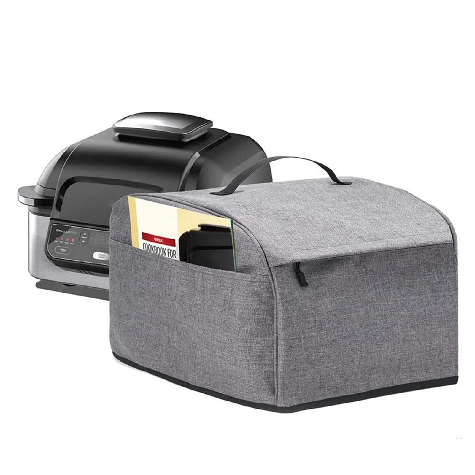 Waterproof Dustproof Indoor Grill Cover 600D Oxford Cover with Pockets for Ninja Foodi Grill AG301 AG302 AG300 AG400 Ninja grill cover