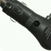 1Pc Universal Black ABS Auto Cigarette Lighter Socket Plug DC 12V 10A Charger Connector LED on-Off Switch Car Accessories 5