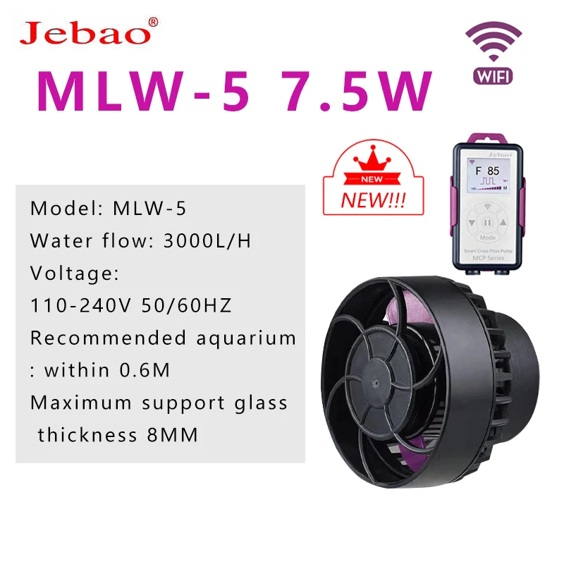 aquarium accessories Jebao Marine Coral Reef Aquarium Fish Tank SW-2 SW-4 SW-8 SW-15 MLW-5 10 20 30 ALW-5 10 20 Jecod Fish Tank Wave Maker Water Pump custom fish tank decorations Aquariums & Tanks