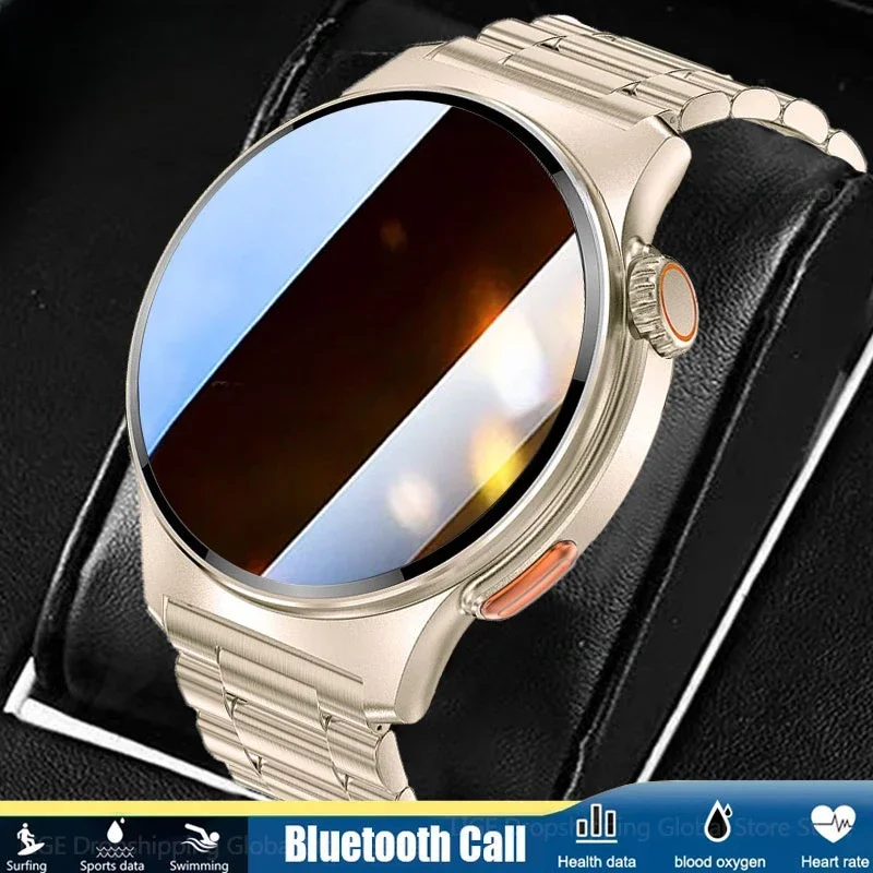 

2024 Sport Fitness Smart Watch Men GPS Motion Track Bracelet NFC Clock Waterproof Bluetooth Call Smartwatch For Android IOS