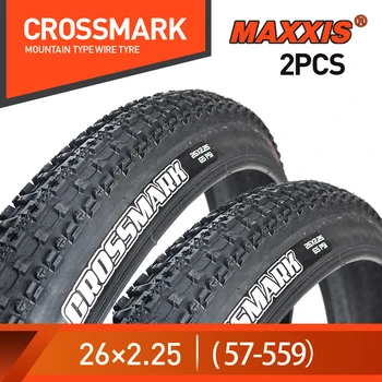 2pc MAXXIS 26 CROSSMARK Pneumatico per bicicletta 26*2.1 27.5*1.95 Filo di acciaio Pneumatico MTB Mountain Bike Pneumatico 26*1.95 26*2.25 27.5*2.1 Pneumatico