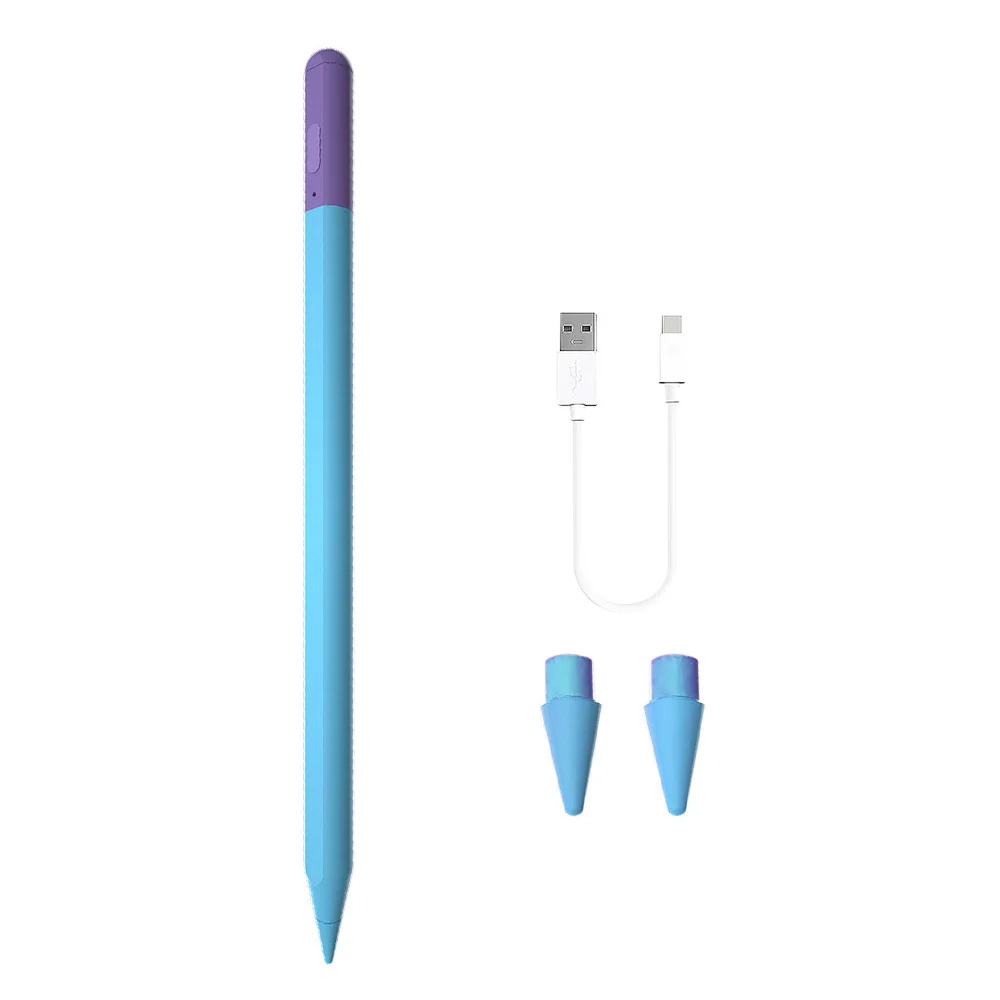 Vibrant USB-C Rechargeable Touch Stylus Pen with Apple Pencil Tip