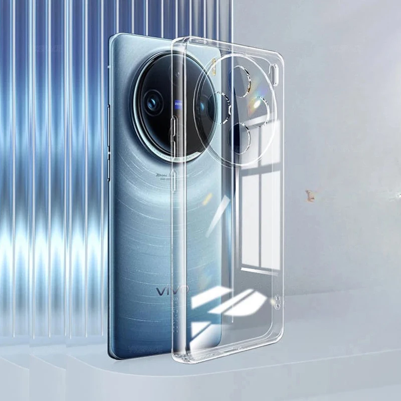 Shockproof Transparent Silicone Camera Lens Case - Ultra Thin Soft Phone Cover