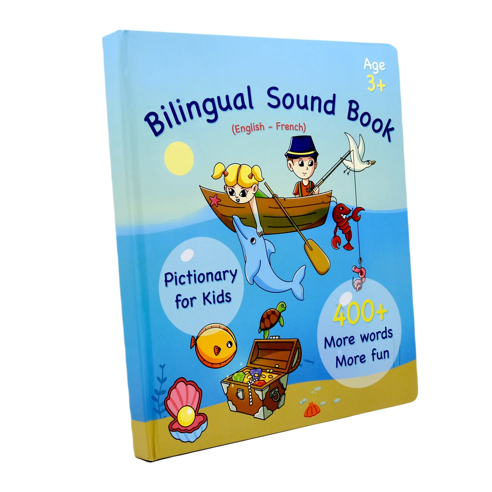 Bilingual France and English E-book  Didactical Toys and Game Spelled Educational Toy for Children 2