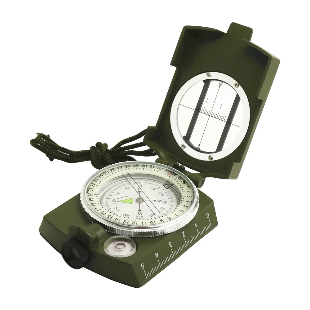 

Waterproof Compass Outdoor Gadget Sports Goniometer Camping Hiking Mountaineering Brand Professional Military Army Metal Sight