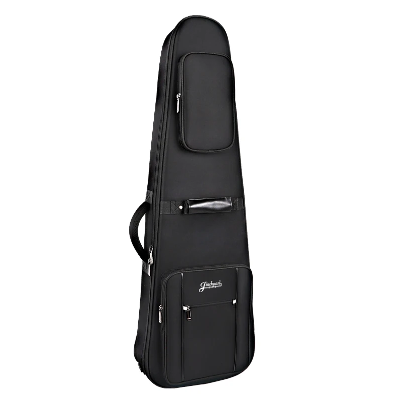 Electric Guitar Bag Case Thicken 23mm Waterproof 40 41 In Electric Bass Folk Balladry Acoustic Classical Backpack Carry Gig guitar bag electric bass bag