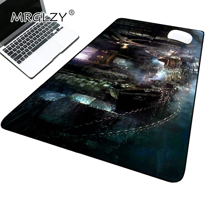 

Gaming Mat for Pc Rubber Mat Soft Laptop Desktop Bloodborne Keyboard Table Computer Work Office Accessories Waterproof Pad