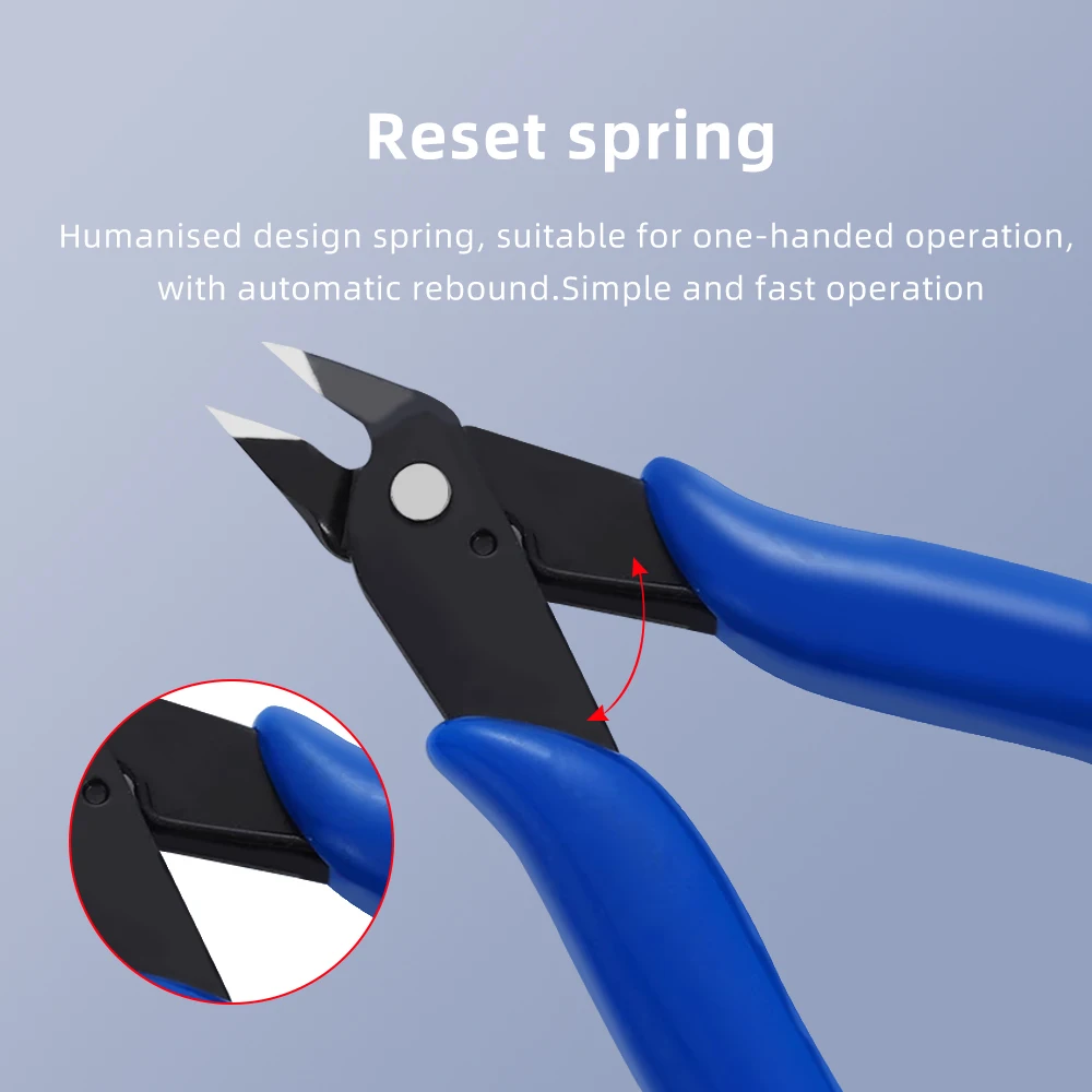 KNIPEX - Tronchese A Tagliente Laterale Per Elettronica Super Knips Esecuzione Dissipativa Kw Lunghezza Complessiva 125 Mm 1 - Foto 14