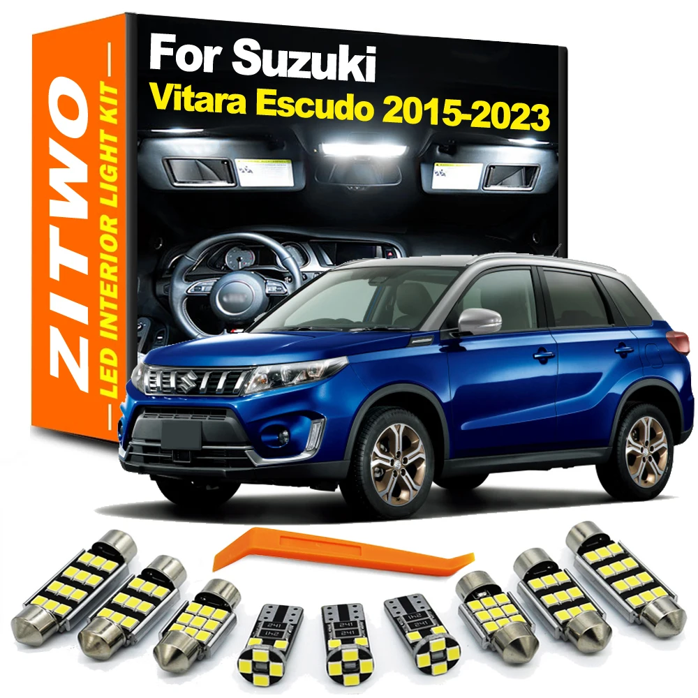 Pack Ampoules LED SUZUKI Vitara IV SUV (LY) (02.2015 et +) - LED H8 Blanc pur 72W