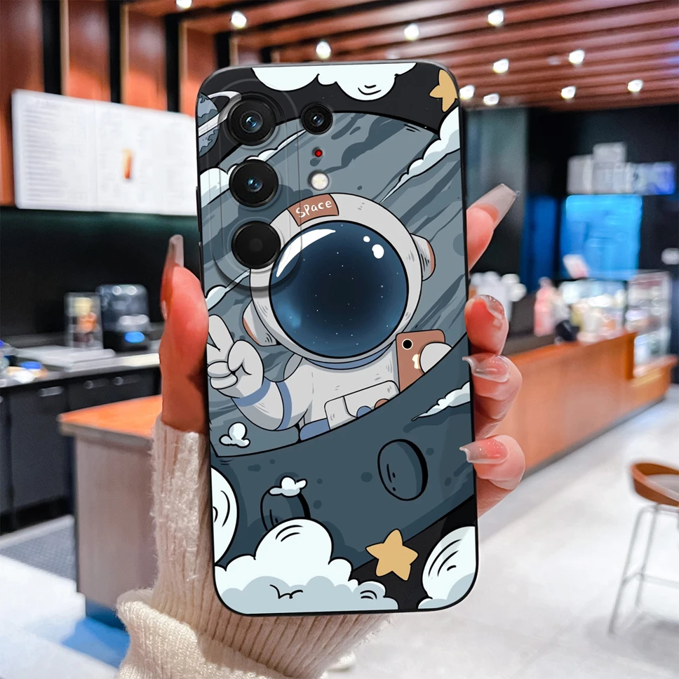 Abstract Line Art Print Liquid Silicone Shockproof Case with Camera Protection