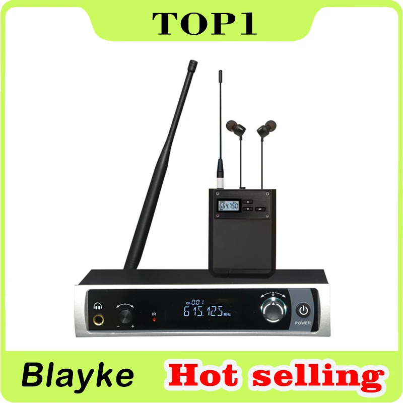 Wireless In ear monitoring system metal cell package suitable for stage bands church music