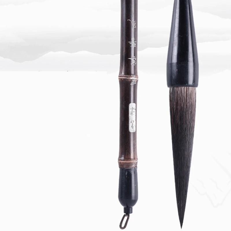 Paint Brush Calligraphy Brush Chinese Calligraphy Pen Brush Large Running Script Cursive Brush Long Bear Hair Hopper-shaped Calligraphie Painting Brushes