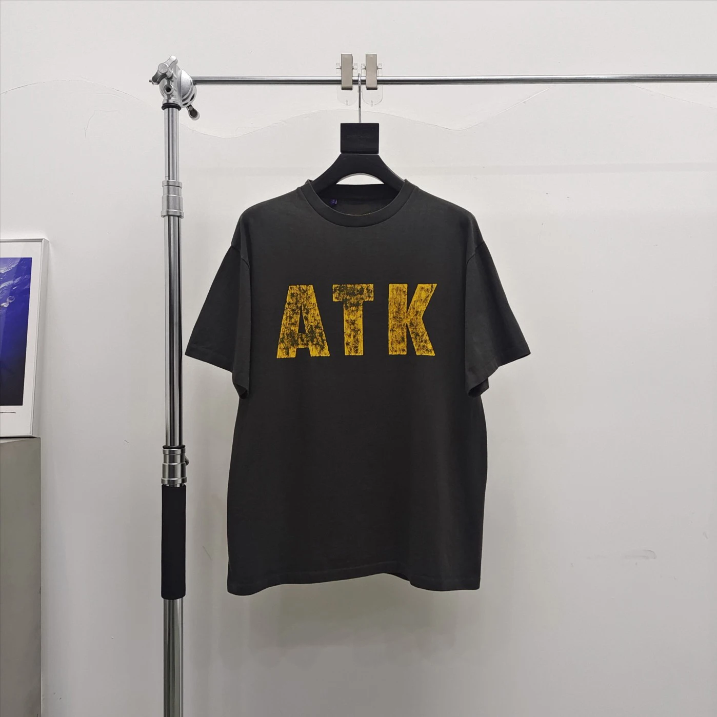

ZXDFTR Летняя мужская футболка с принтом ATK