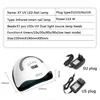 UV LED Nail Lamp 114W Nail Dryer with 4 Timer Settings Quick Drying 57 LEDs Manicure Lamp for Curing All Gel Nail Polish 6
