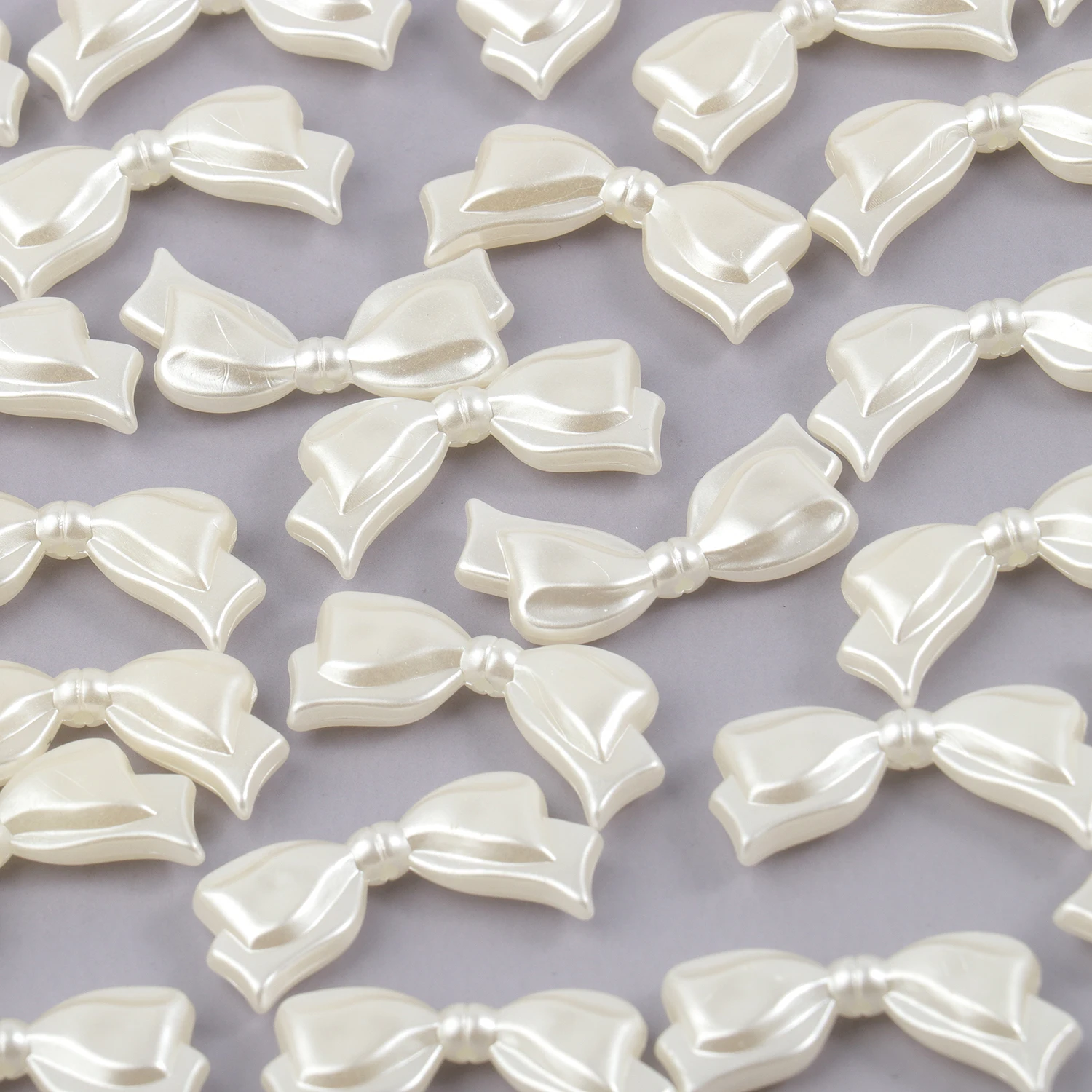 14x29x5mm Perle Bowknot Fliege Acryl Spacer Lose Perlen Charms Für DIY Earrigs Schmuck Finden set Zubehör 50/100p