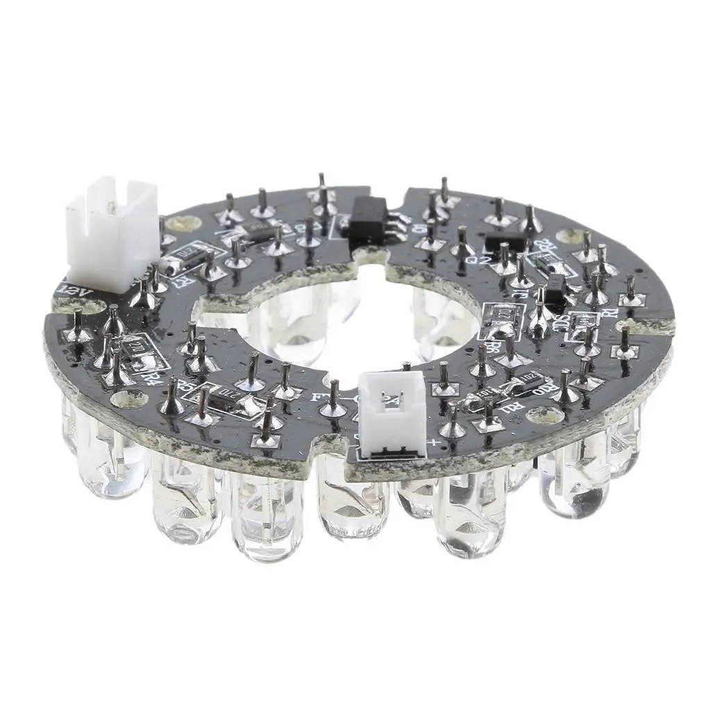24 LED Illuminated Light IR Lamp Module for Security Camera Night Vision Camera Illuminated Light Lamp camera module ir led light board
