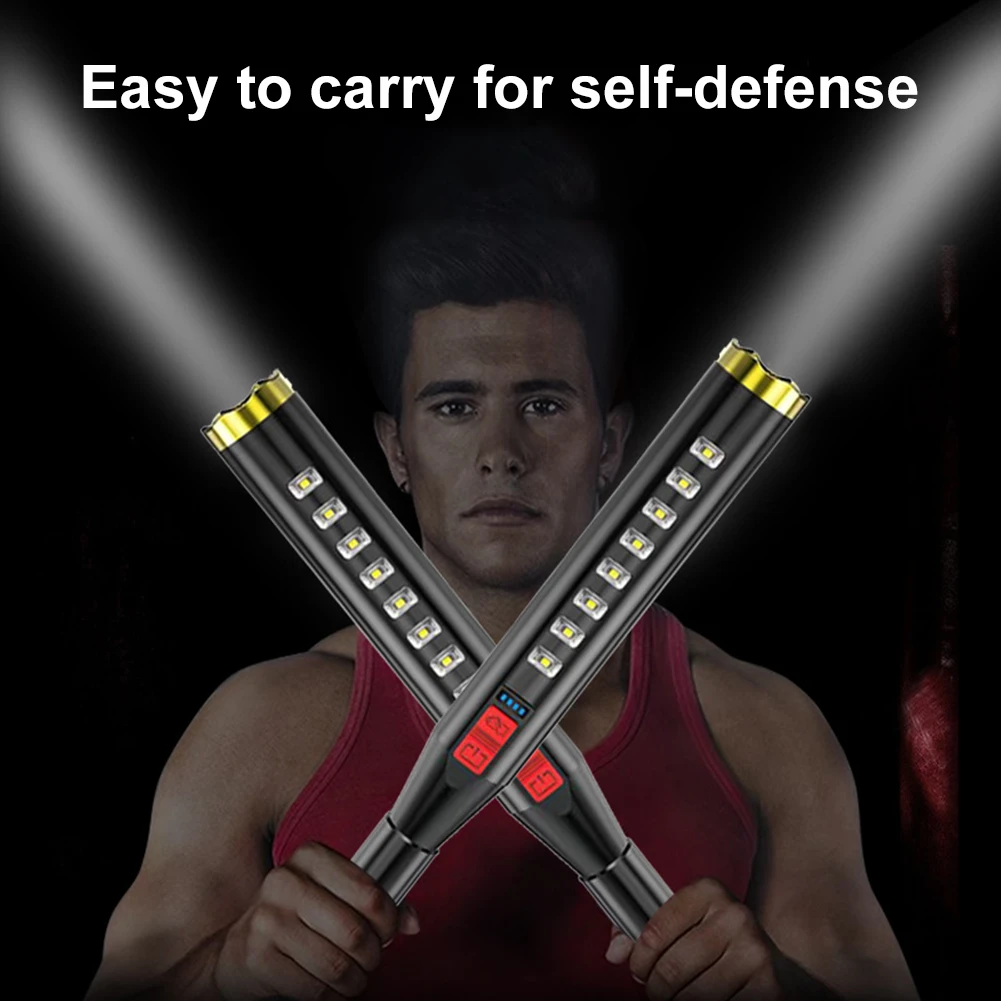 Torches & Headlamps UltraBright Baseball Bat Shape Flashlight OSL