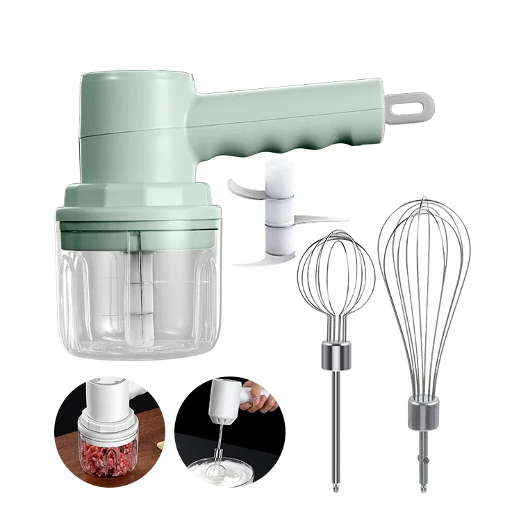 Wireless 3 In 1 Portable Mini Mixer Electric Food Blender Egg Beater Whisk Automatic Cream Food Mixer v380 pro bulb surveillance camera 2 4g wifi e27 wireless security monitor cam night vision full color automatic human tracking