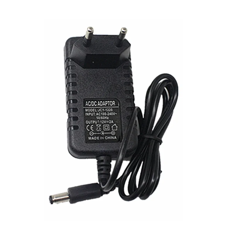 Description Picture 3 of item1PCS 24W EU US Plug Driver Adapter AC110V 220V to DC 12V 2A 5.5*2.1mm LED Power Supply For LED Strip Lights Transformer Adapter