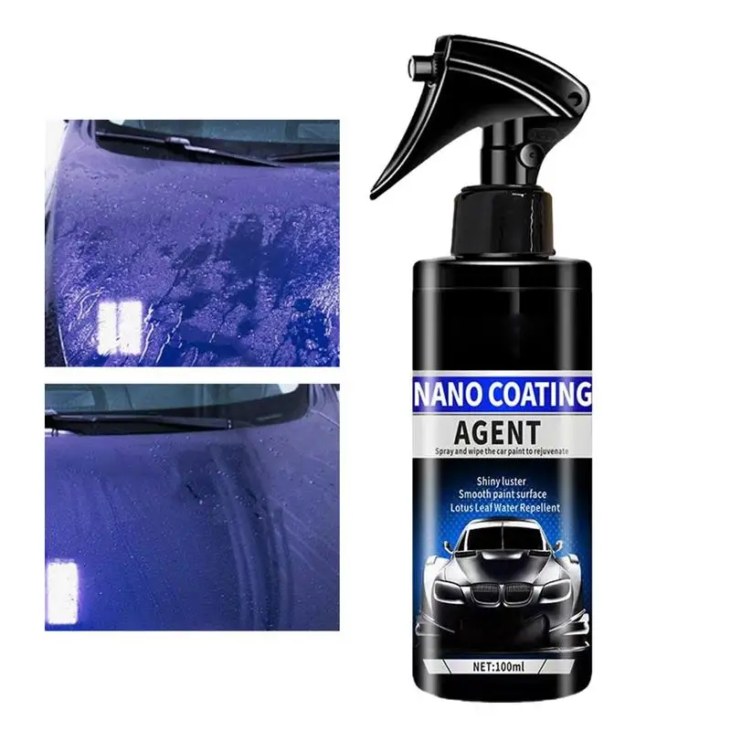 

Ceramic Coating For Auto Paint 100ml Nano Car Repairing Spray Fast Fine Scratch Repair Agent For Motorcycle RV Convertible Car
