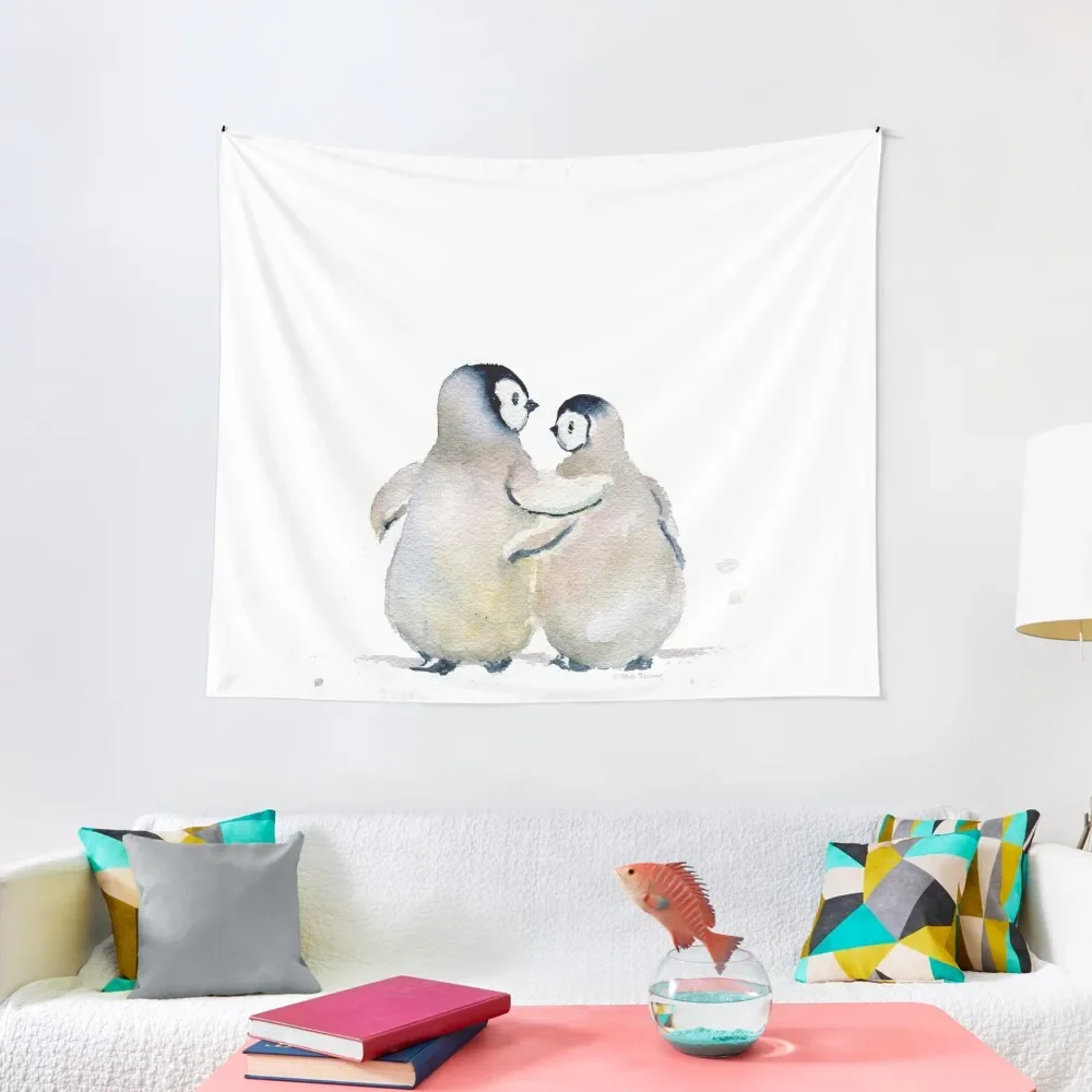 

Two Little Penguins Tapestry Home Decoration Wall Coverings Room Decorator Tapestry