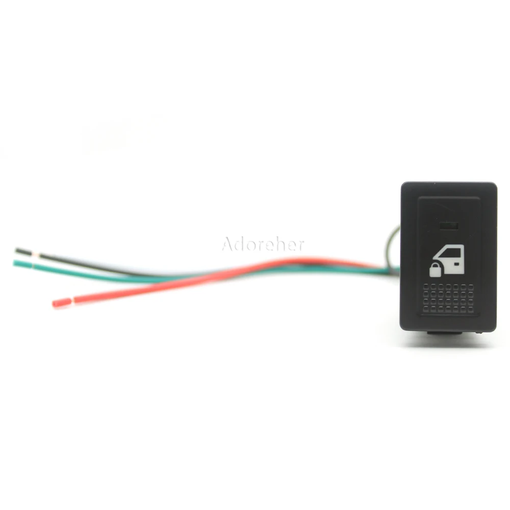 1Pc Car Led Door Unlock Switch Button Light Strip Switch Per Suzuki Sx4 Swift 06-12