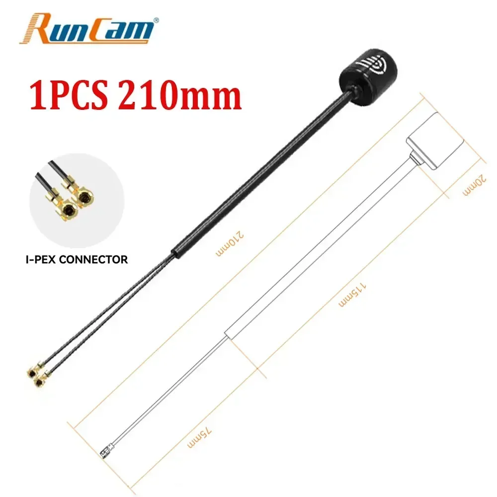 ตัวเลือกสินค้า เสาอากาศคู่สำหรับโดรน FPV รองรับ DJI O3