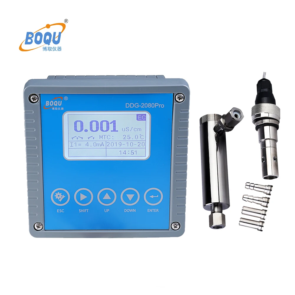 

BOQU DDG-2090pro Water Tester Online PH TDS EC Controller Digital Electrical Conductivity Meter